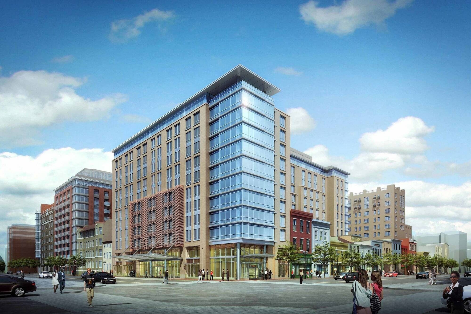 Residence Inn By Marriott Washington Downtown/Convention Center Экстерьер фото